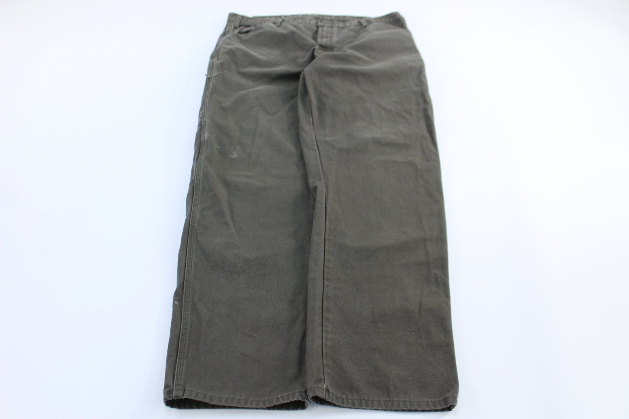 Dickies Logo Patch Green Pants - Pants - Thrifted Threads