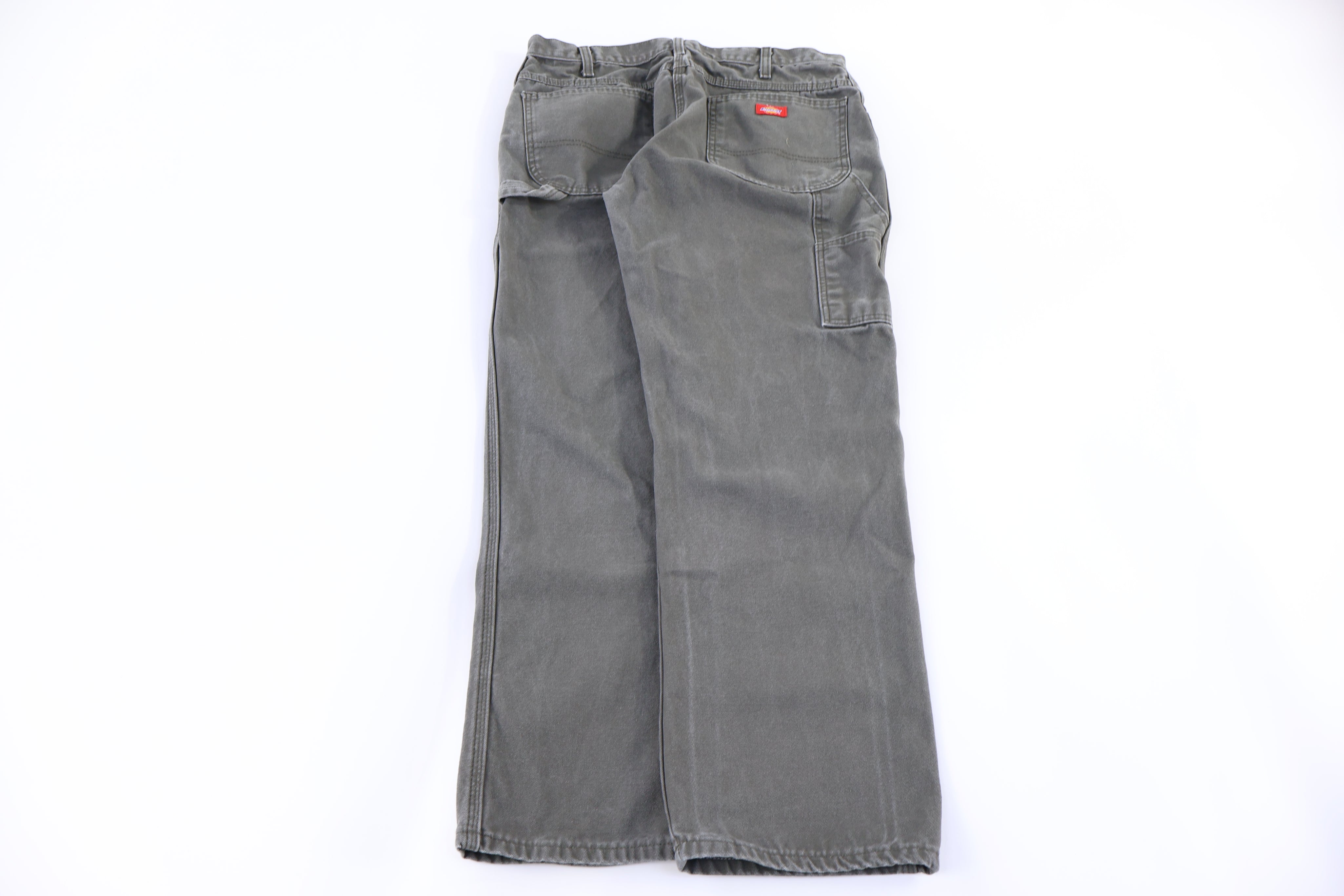 Dickies Logo Patch Green Pants - Pants/Shorts - Thrifted Threads