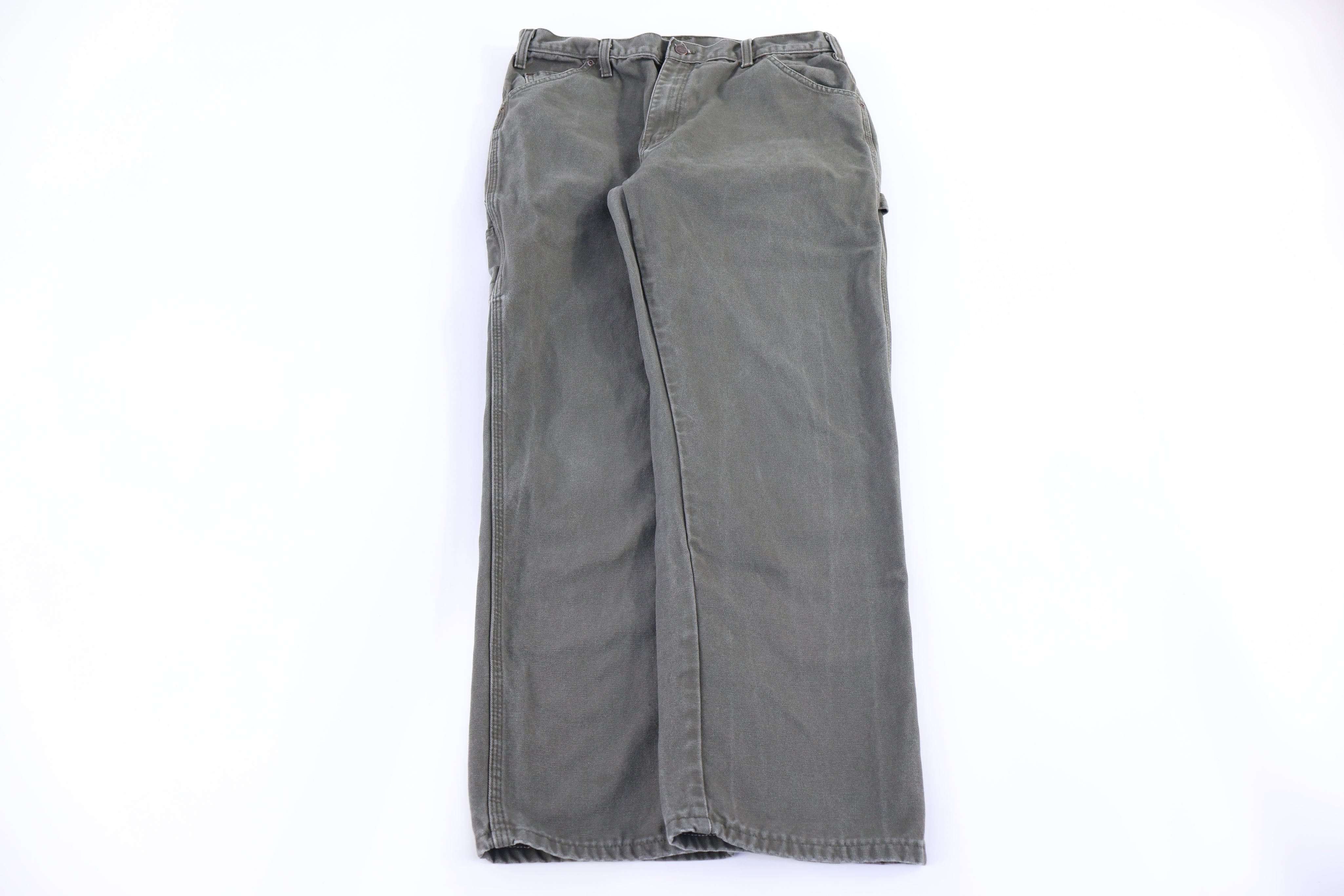 Dickies Logo Patch Green Pants - Pants/Shorts - Thrifted Threads