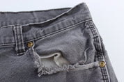 Dickie's Logo Patch Grey Carpenter Pants - ThriftedThreads.com