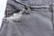 Dickie's Logo Patch Grey Carpenter Pants - ThriftedThreads.com