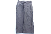 Dickie's Logo Patch Grey Carpenter Pants - ThriftedThreads.com