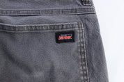 Dickie's Logo Patch Grey Carpenter Pants - ThriftedThreads.com