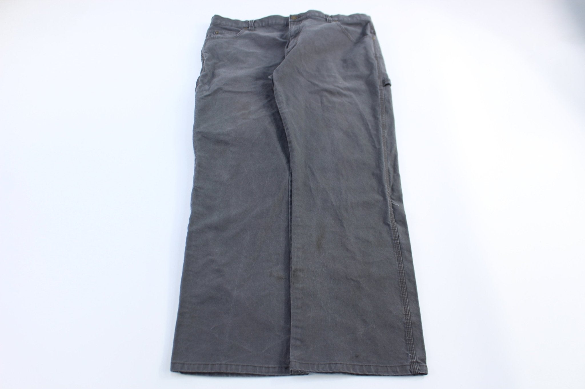 Dickie's Logo Patch Grey Carpenter Pants - Pants - Thrifted Threads