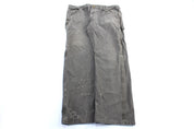 Dickie's Logo Patch Grey Carpenter Pants - Pants/Shorts - Thrifted Threads
