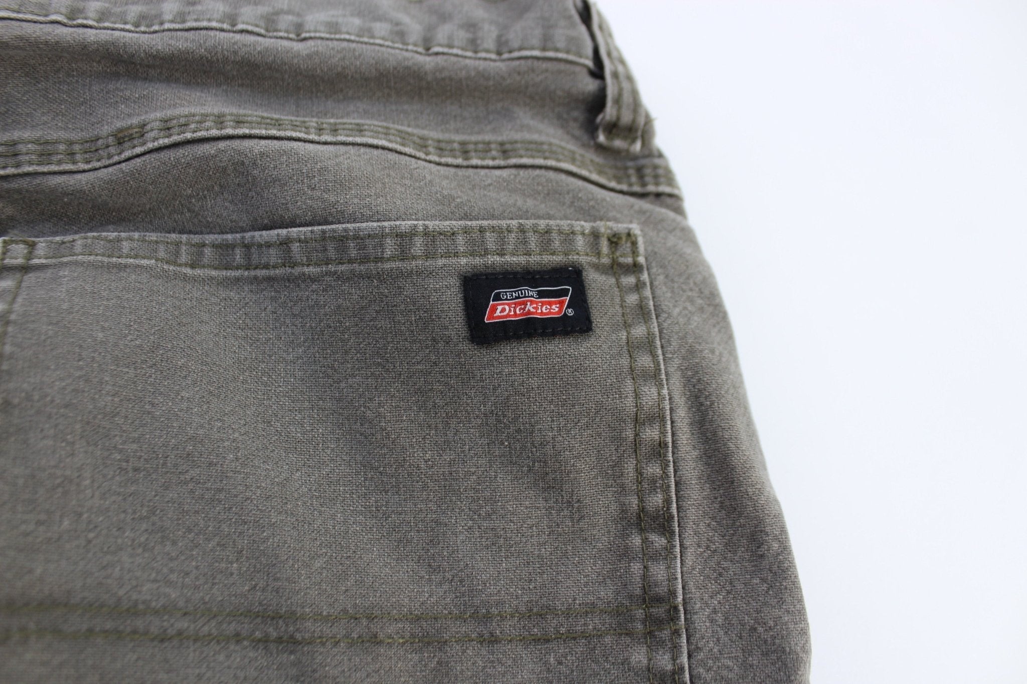 Dickie's Logo Patch Grey Carpenter Pants - Pants/Shorts - Thrifted Threads