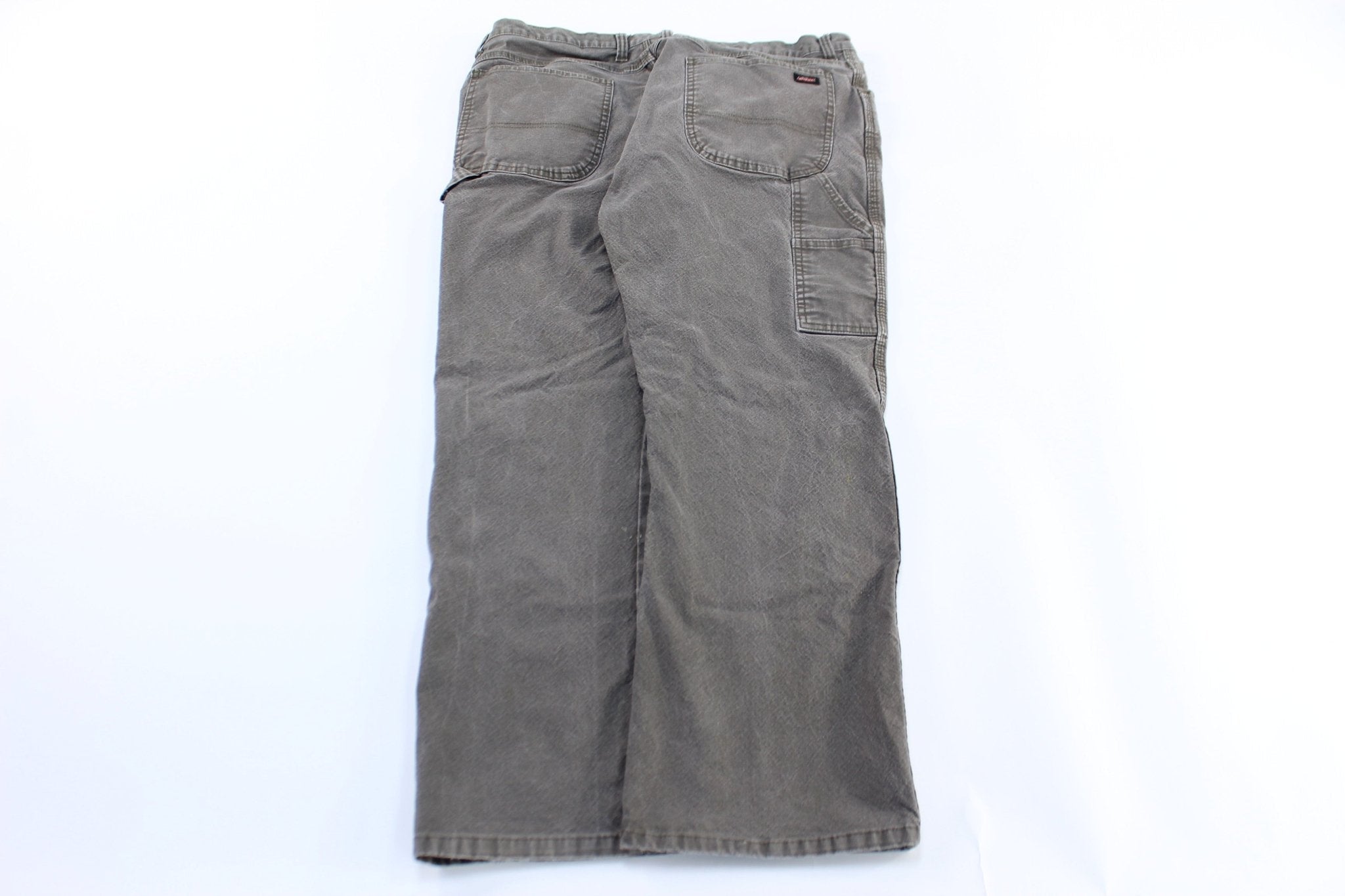 Dickie's Logo Patch Grey Carpenter Pants - Pants/Shorts - Thrifted Threads
