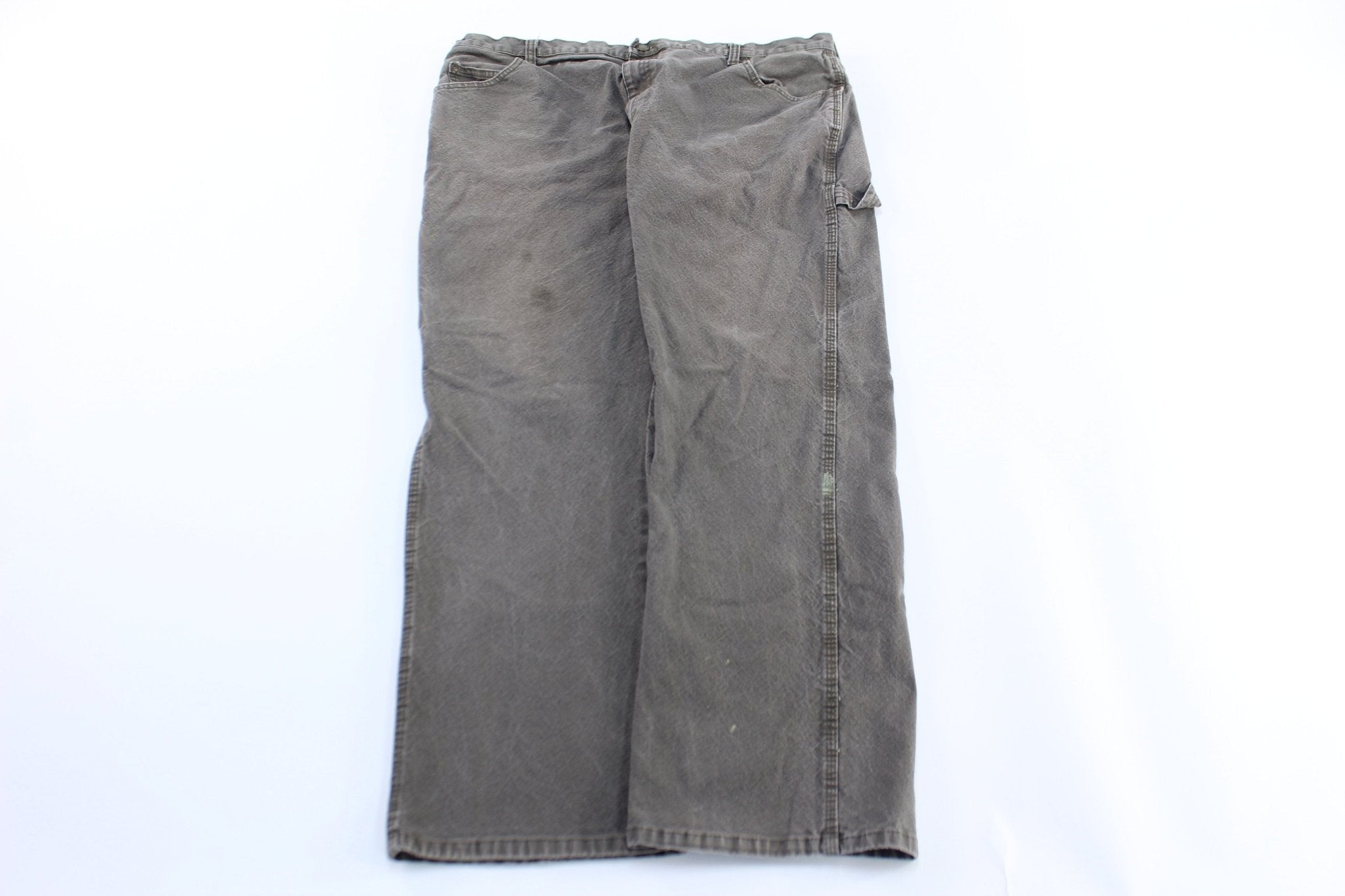 Dickie's Logo Patch Grey Carpenter Pants - Pants/Shorts - Thrifted Threads
