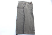 Dickie's Logo Patch Grey Carpenter Pants - Pants/Shorts - Thrifted Threads