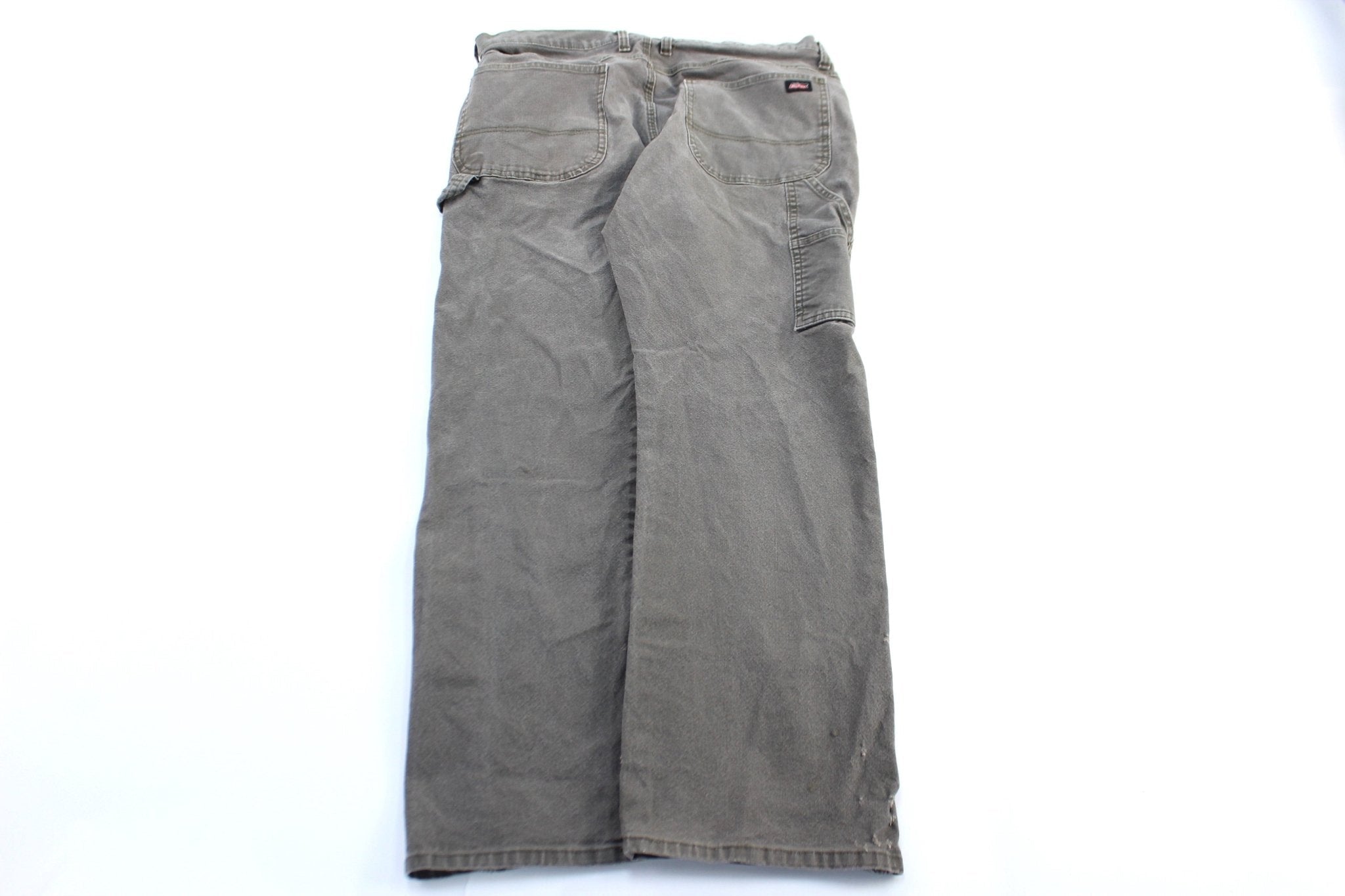 Dickie's Logo Patch Grey Carpenter Pants - Pants/Shorts - Thrifted Threads