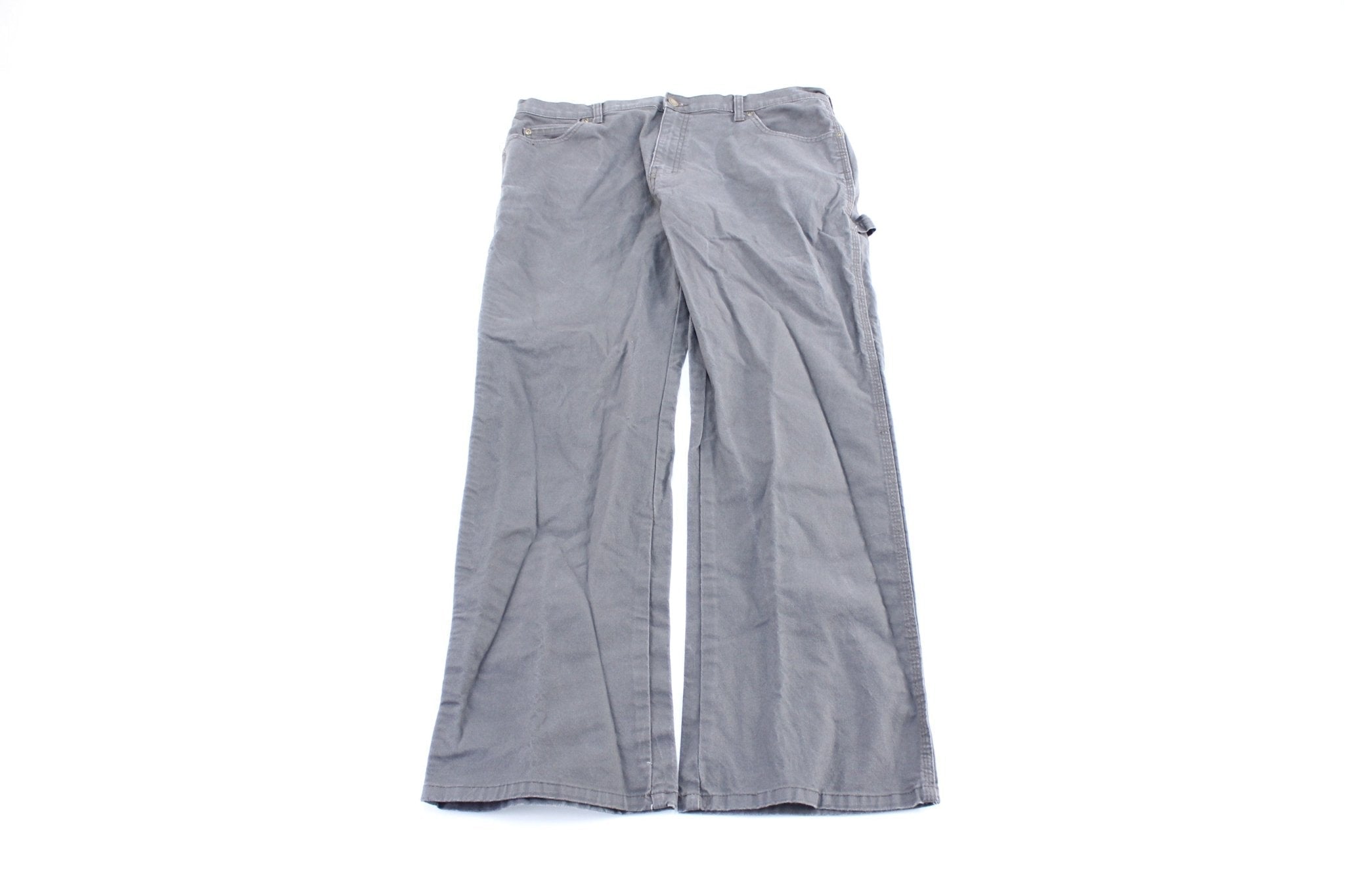 Dickie's Logo Patch Grey Carpenter Pants - Pants/Shorts - Thrifted Threads