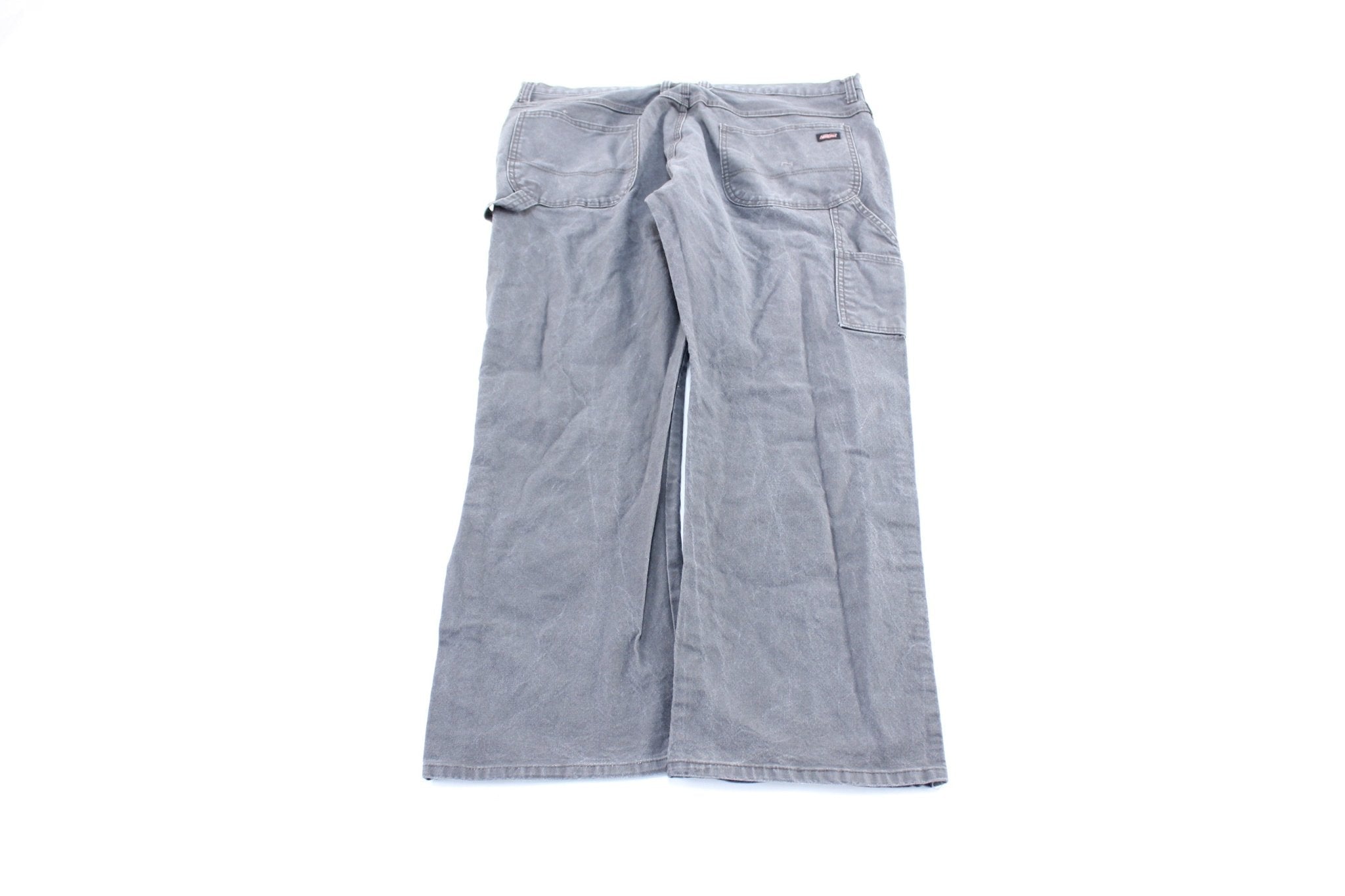 Dickie's Logo Patch Grey Carpenter Pants - Pants/Shorts - Thrifted Threads