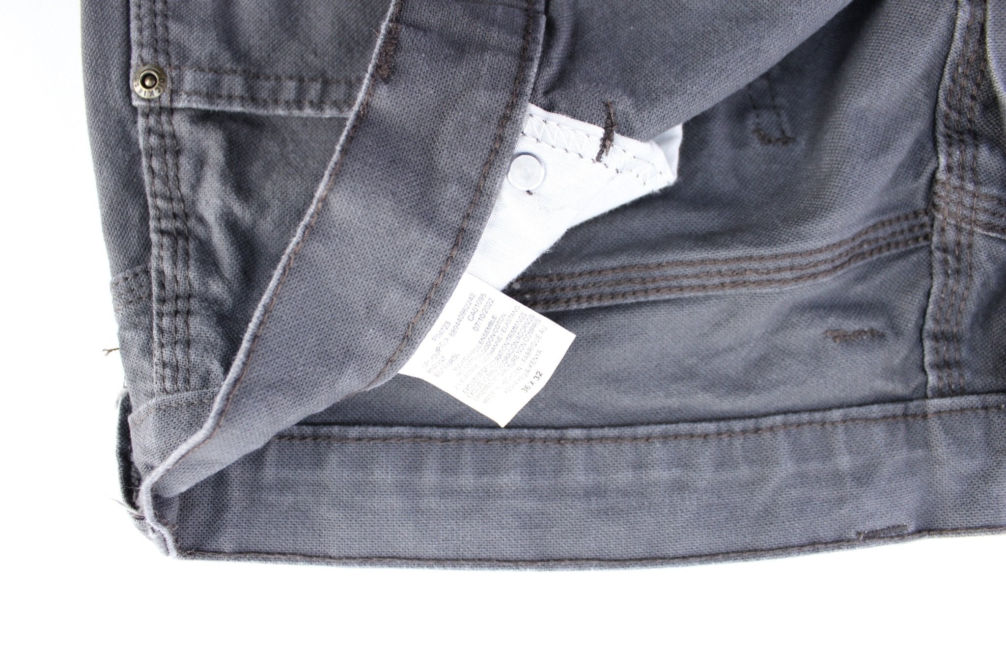 Dickie's Logo Patch Grey Carpenter Pants - Pants/Shorts - Thrifted Threads