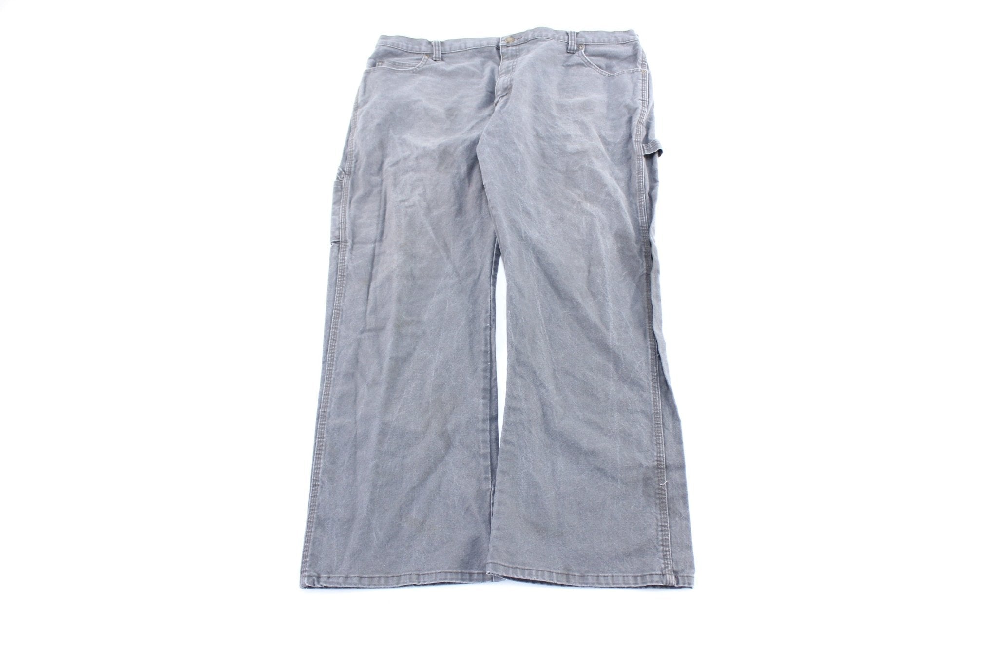 Dickie's Logo Patch Grey Carpenter Pants - Pants/Shorts - Thrifted Threads