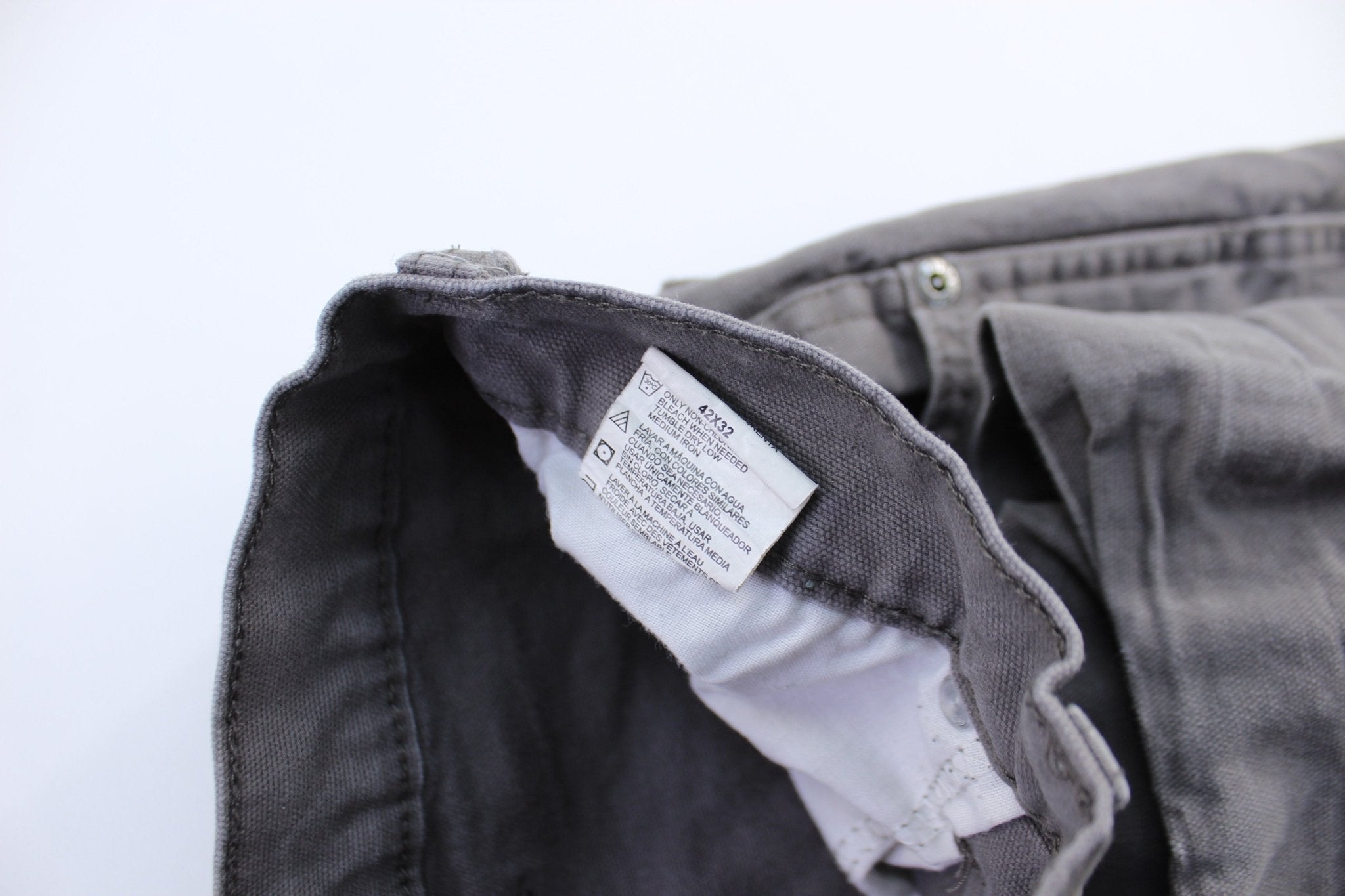 Dickie's Logo Patch Grey Pants - Pants/Shorts - Thrifted Threads