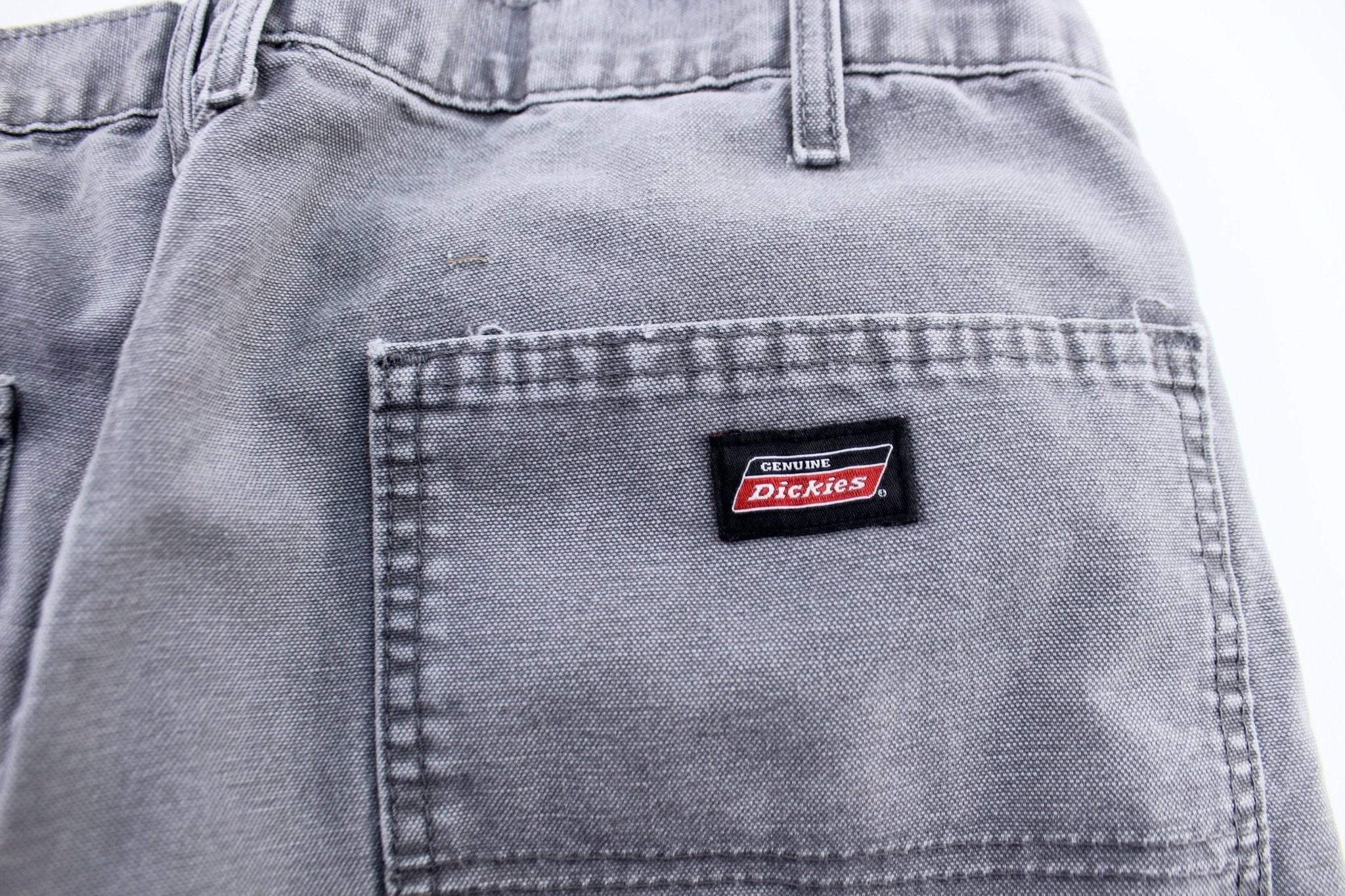 Dickie's Logo Patch Grey Pants - Pants/Shorts - Thrifted Threads