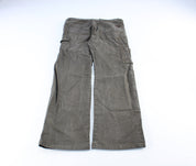 Dickie's Logo Patch Grey Workwear Pants - ThriftedThreads.com