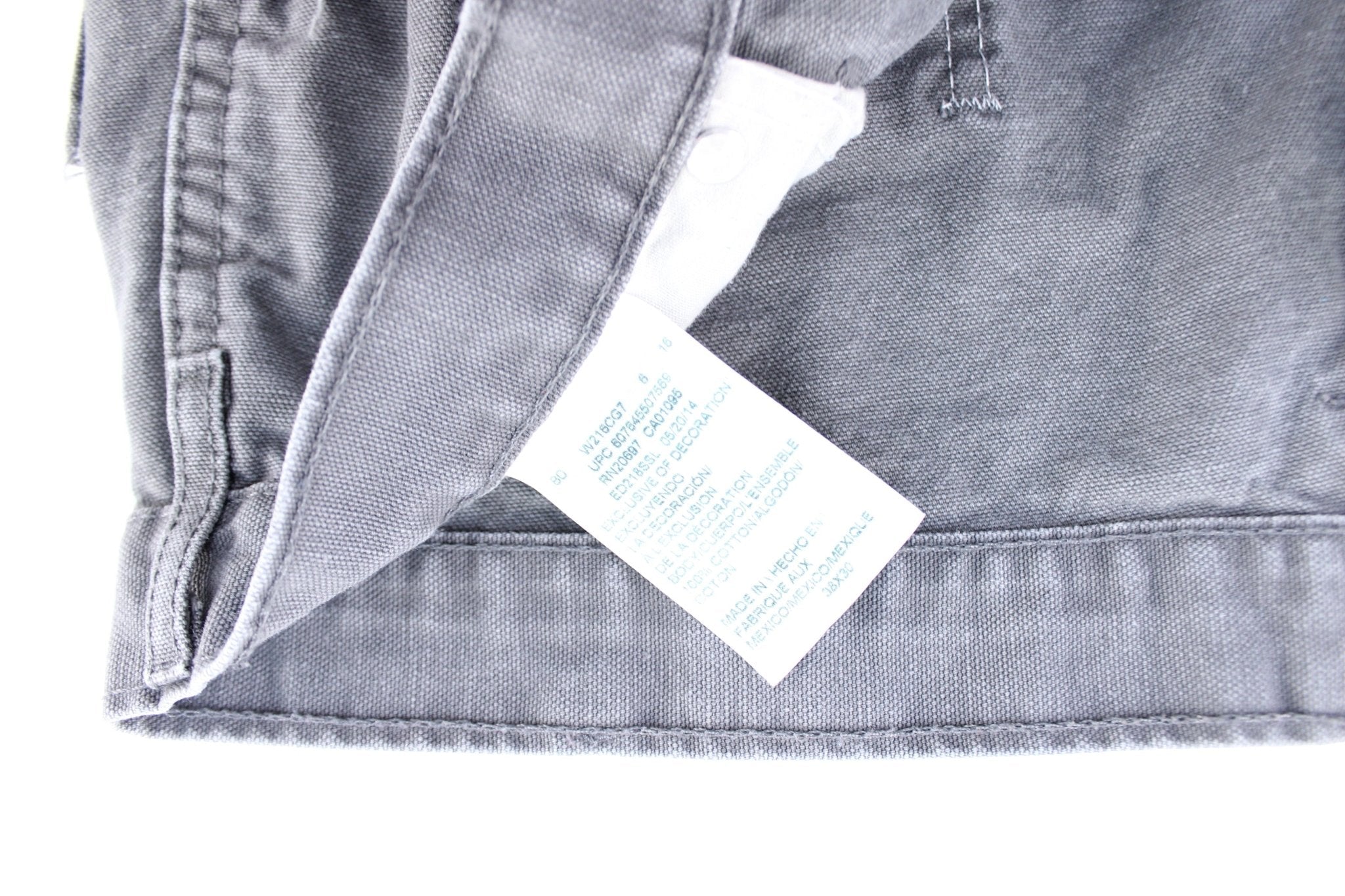 Dickie's Logo Patch Grey Workwear Pants - Pants/Shorts - Thrifted Threads