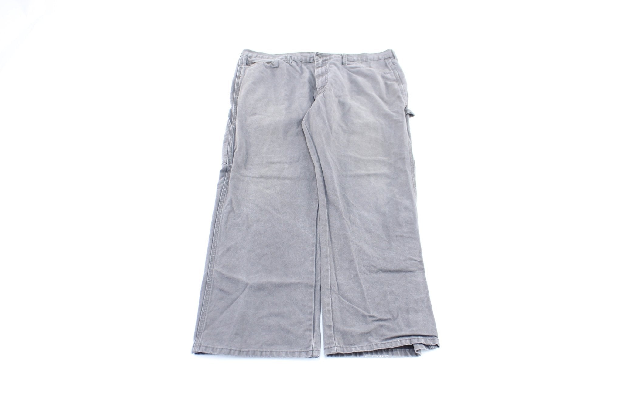 Dickie's Logo Patch Grey Workwear Pants - Pants/Shorts - Thrifted Threads