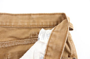 Dickie's Logo Patch Khaki Workwear Pants - ThriftedThreads.com