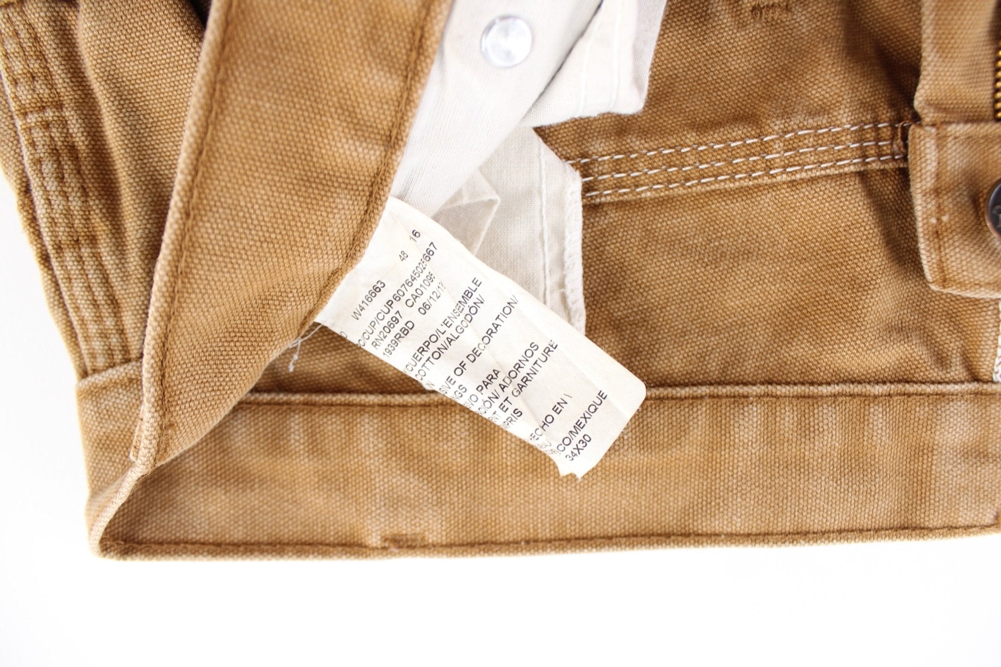 Dickie's Logo Patch Khaki Workwear Pants - Pants/Shorts - Thrifted Threads