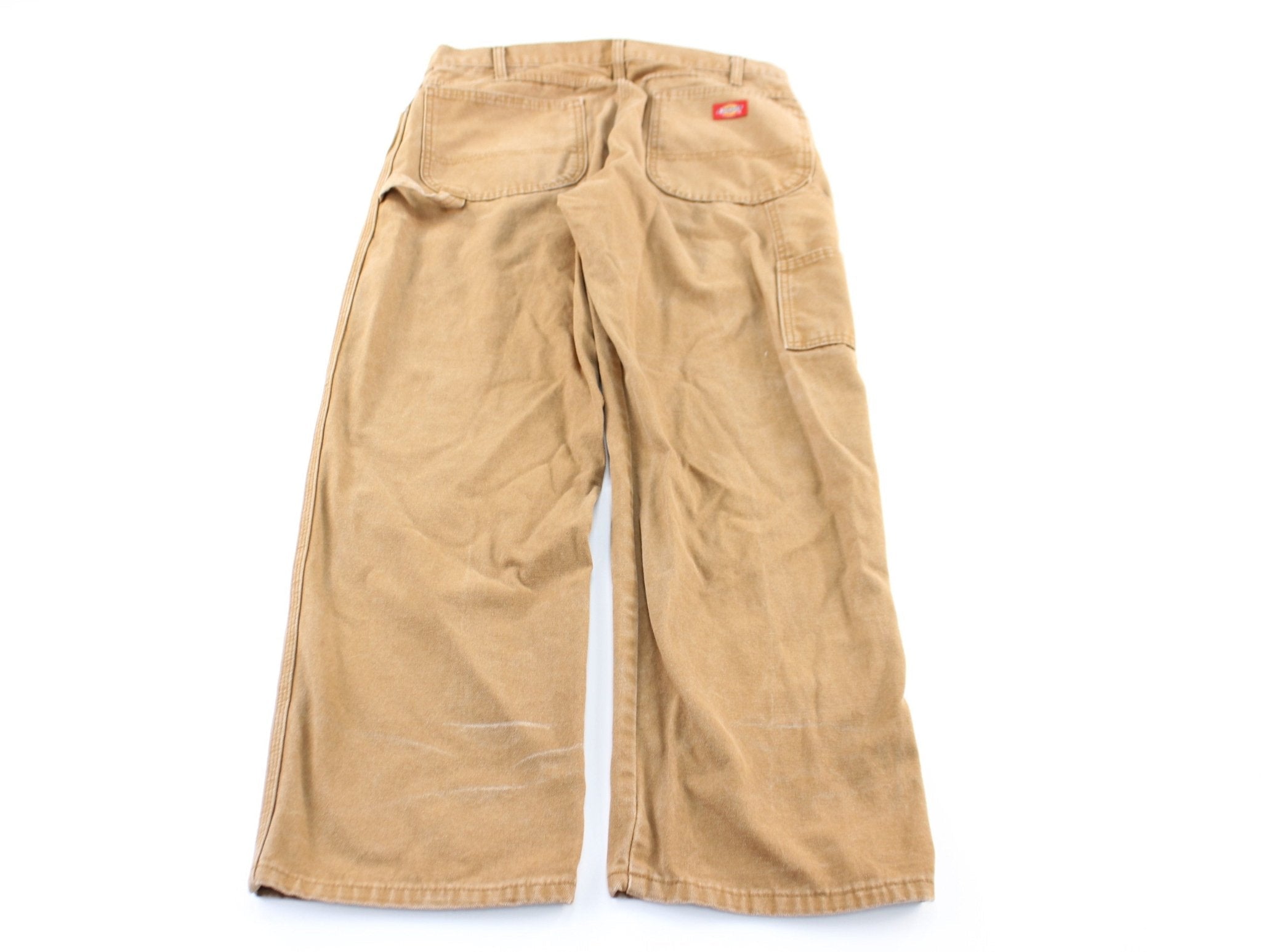 Dickie's Logo Patch Khaki Workwear Pants - Pants/Shorts - Thrifted Threads