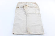 Dickie's Logo Patch Light Tan Carpenter Pants - ThriftedThreads.com