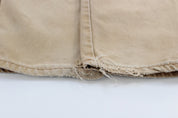 Dickie's Logo Patch Light Tan Carpenter Pants - ThriftedThreads.com