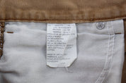 Dickie's Logo Patch Light Tan Carpenter Pants - ThriftedThreads.com