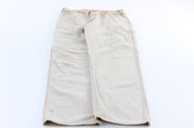 Dickie's Logo Patch Light Tan Carpenter Pants - ThriftedThreads.com