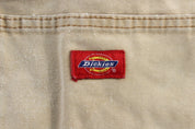 Dickie's Logo Patch Light Tan Carpenter Pants - ThriftedThreads.com