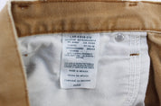 Dickie's Logo Patch Tan Carpenter Pants - ThriftedThreads.com