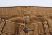 Dickies Logo Patch Tan Carpenter Pants - ThriftedThreads.com