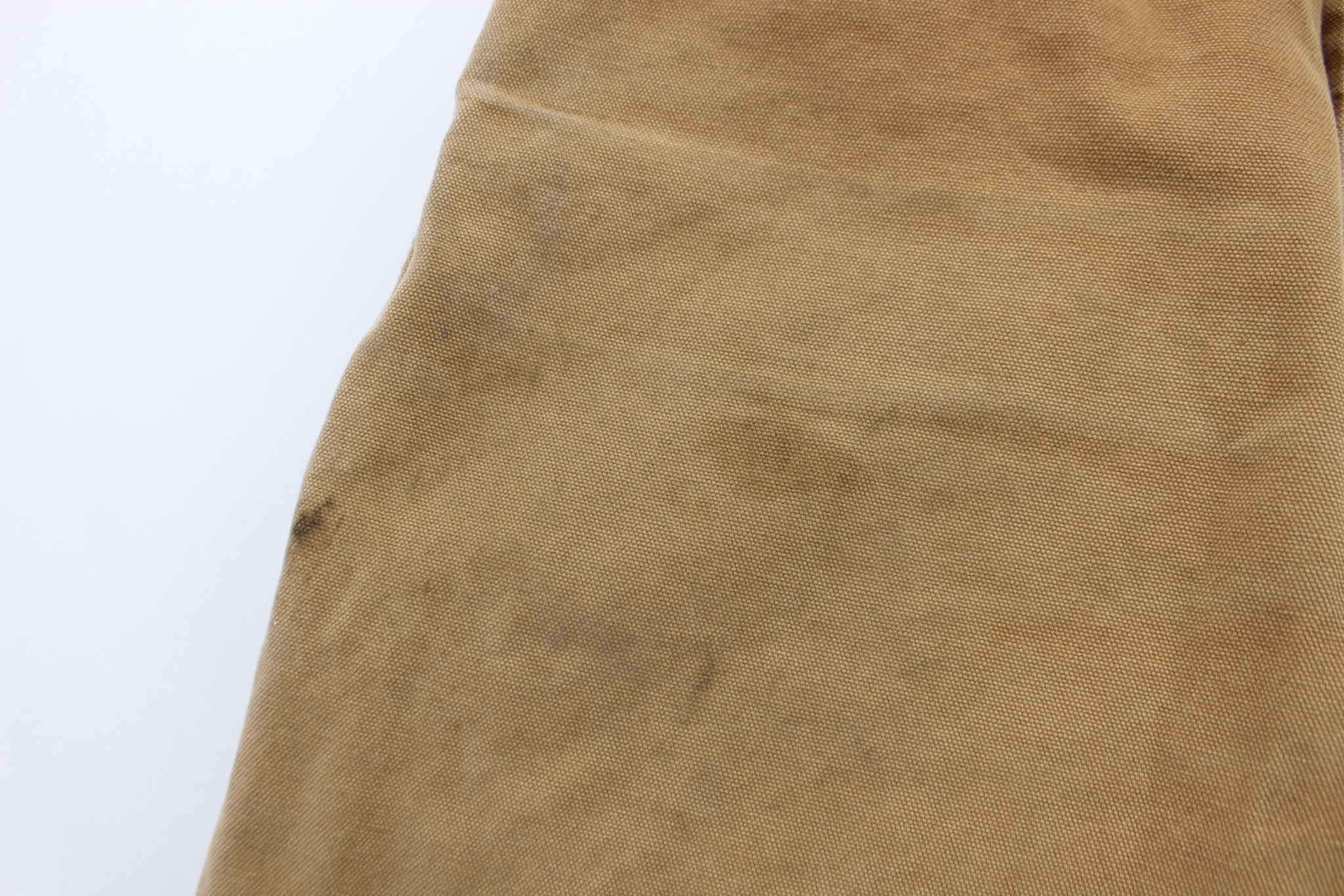 Dickies Logo Patch Tan Carpenter Pants - ThriftedThreads.com
