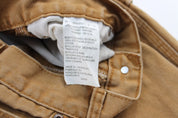 Dickie's Logo Patch Tan Carpenter Pants - ThriftedThreads.com
