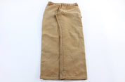 Dickies Logo Patch Tan Carpenter Pants - ThriftedThreads.com