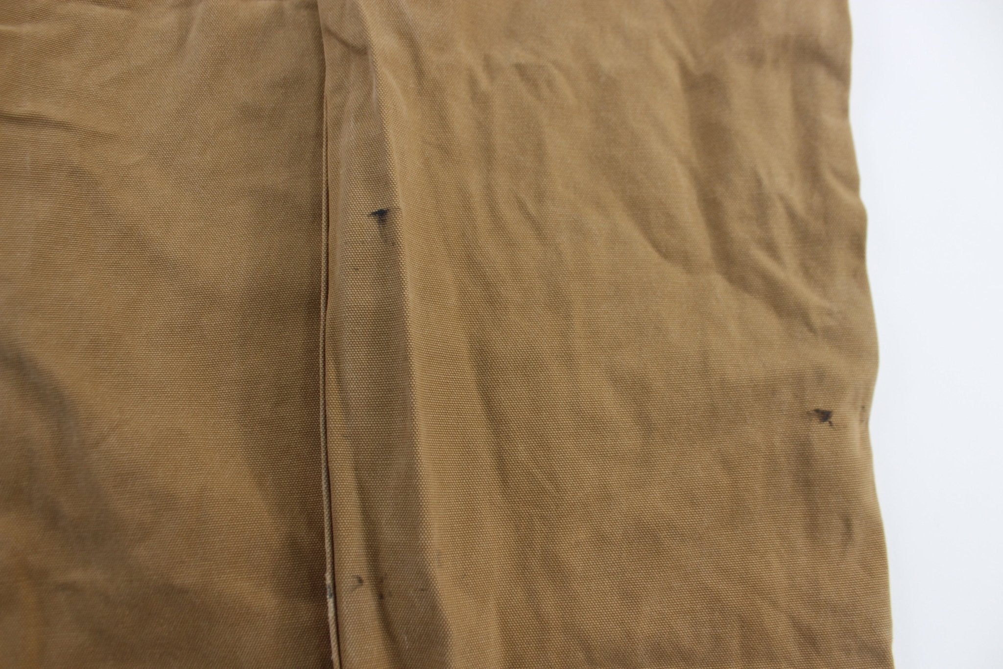Dickie's Logo Patch Tan Carpenter Pants - ThriftedThreads.com