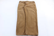 Dickies Logo Patch Tan Carpenter Pants - ThriftedThreads.com