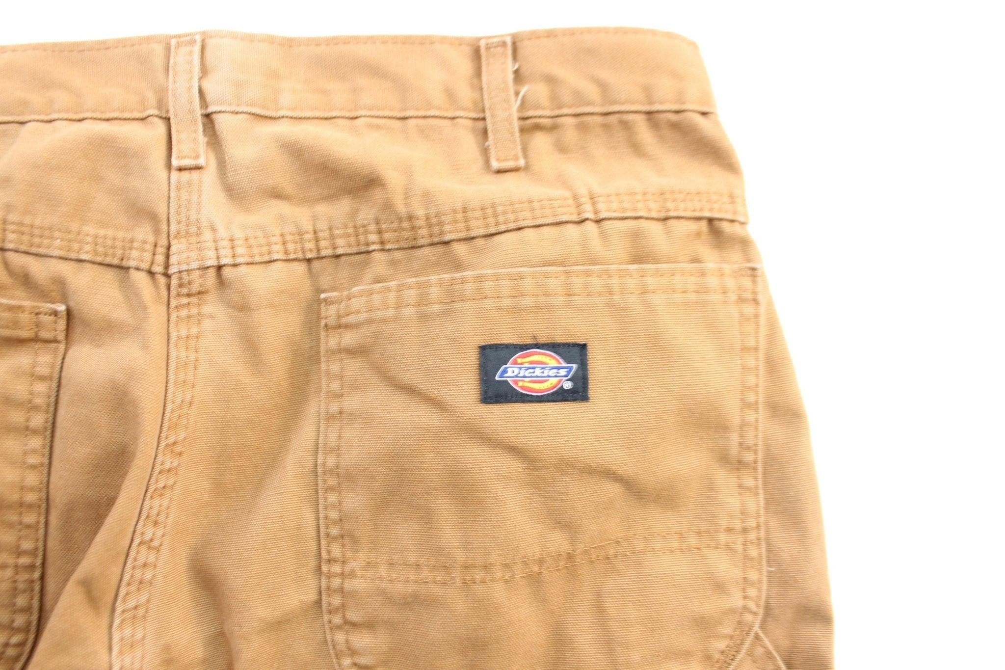Dickie's Logo Patch Tan Carpenter Pants - Pants/Shorts - Thrifted Threads