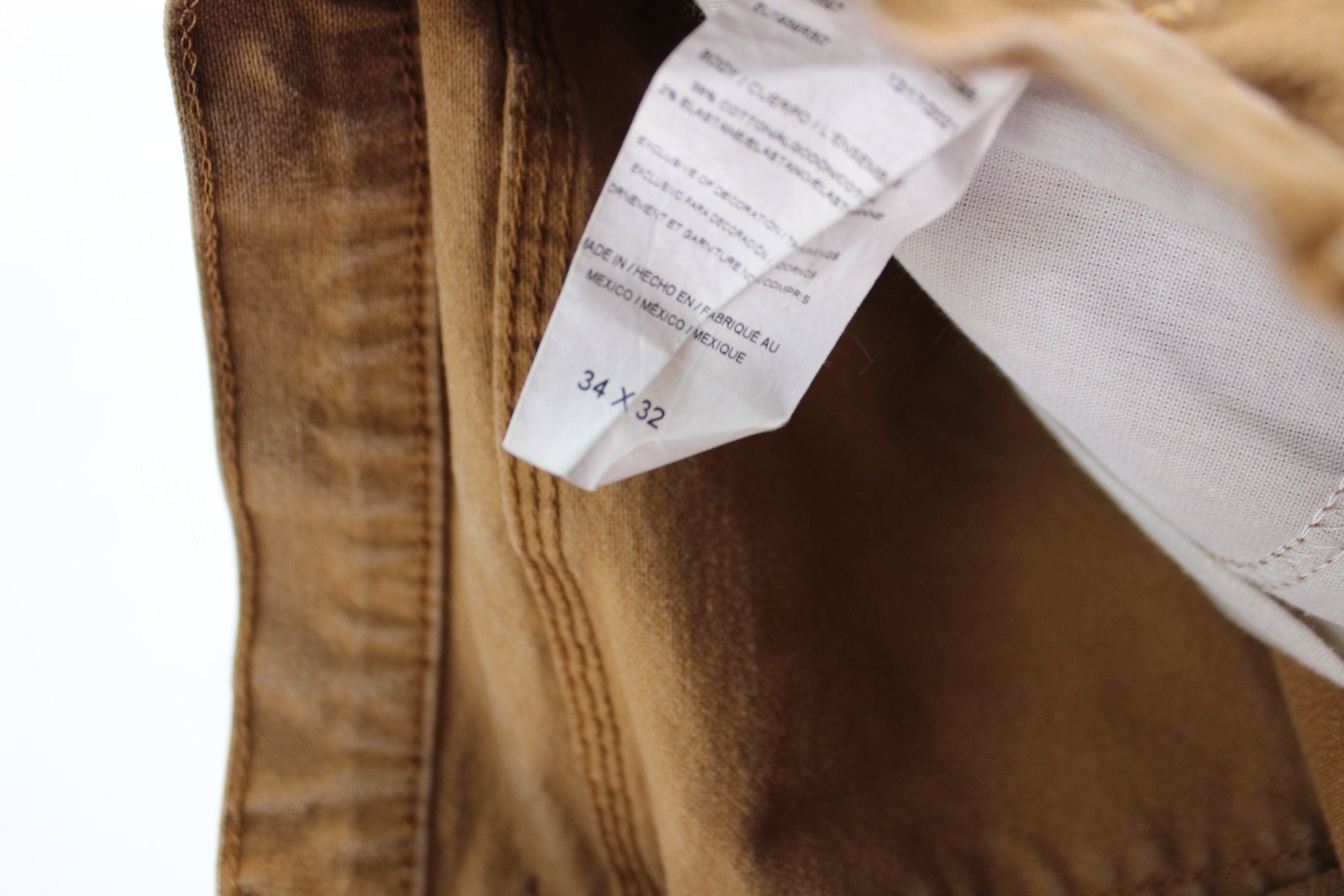 Dickie's Logo Patch Tan Carpenter Pants - Pants/Shorts - Thrifted Threads