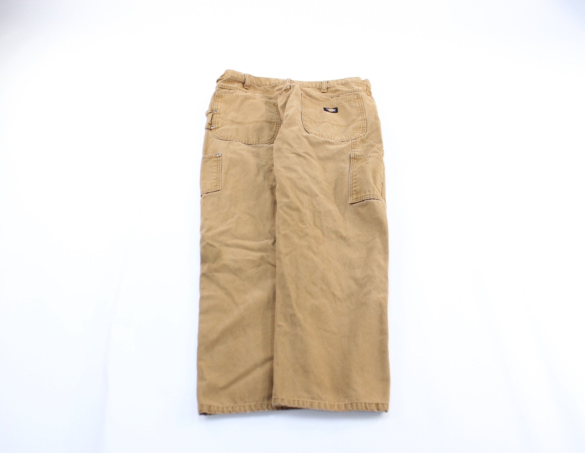 Dickie's Logo Patch Tan Carpenter Pants - Pants/Shorts - Thrifted Threads