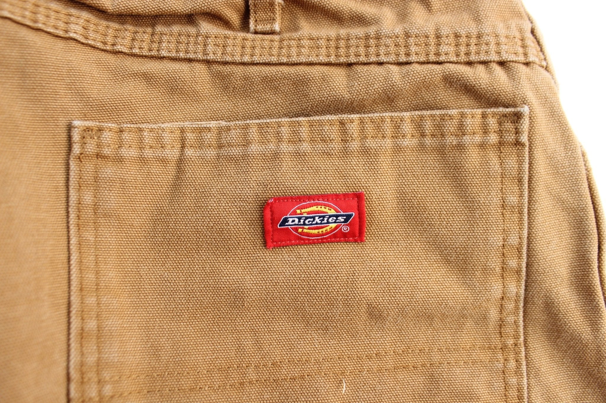 Dickie's Logo Patch Tan Carpenter Pants - Pants/Shorts - Thrifted Threads