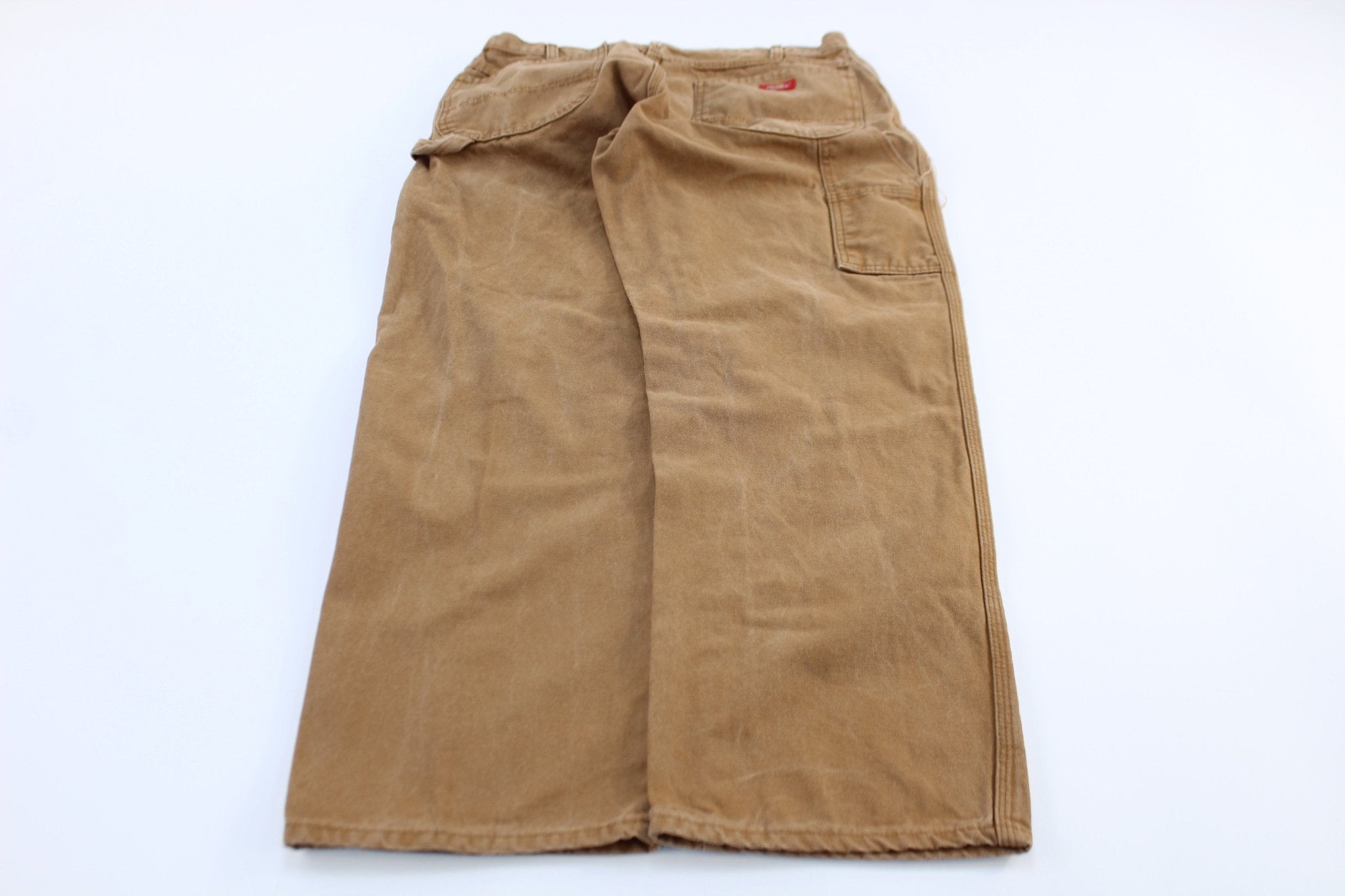 Dickie's Logo Patch Tan Carpenter Pants - Pants/Shorts - Thrifted Threads