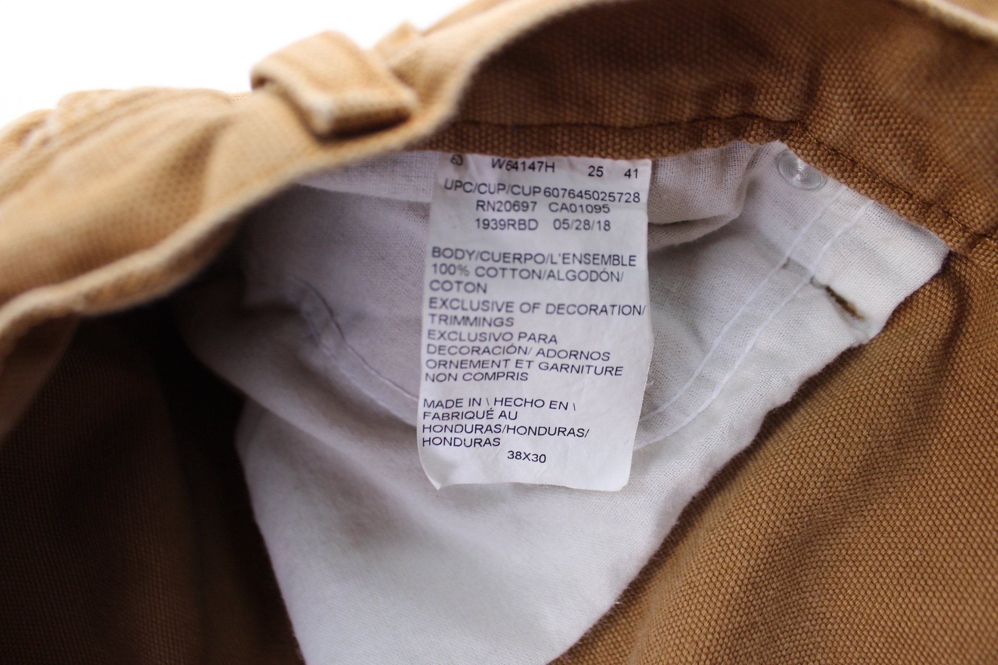 Dickie's Logo Patch Tan Carpenter Pants - Pants/Shorts - Thrifted Threads