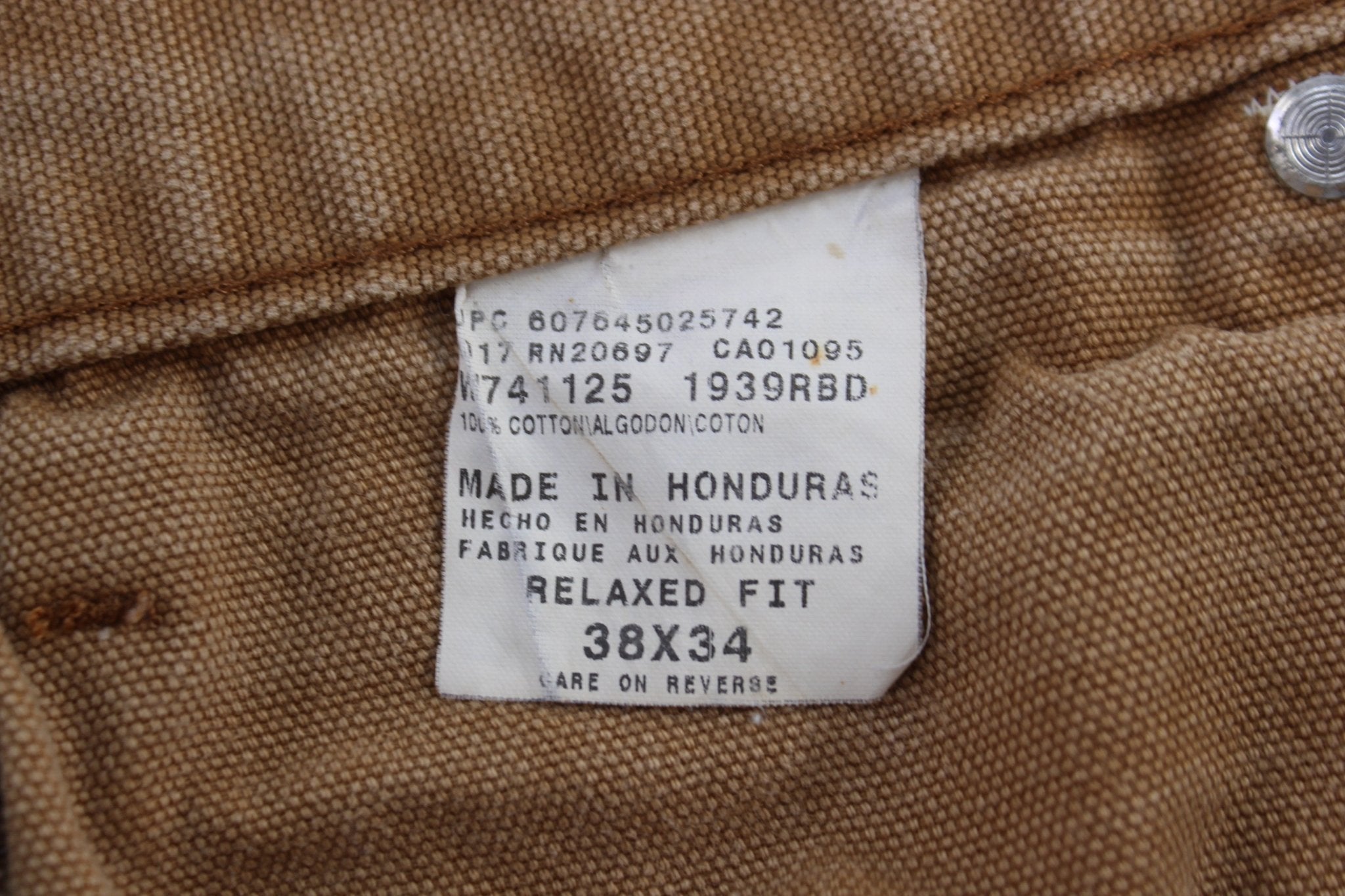 Dickie's Logo Patch Tan Carpenter Pants - Pants/Shorts - Thrifted Threads