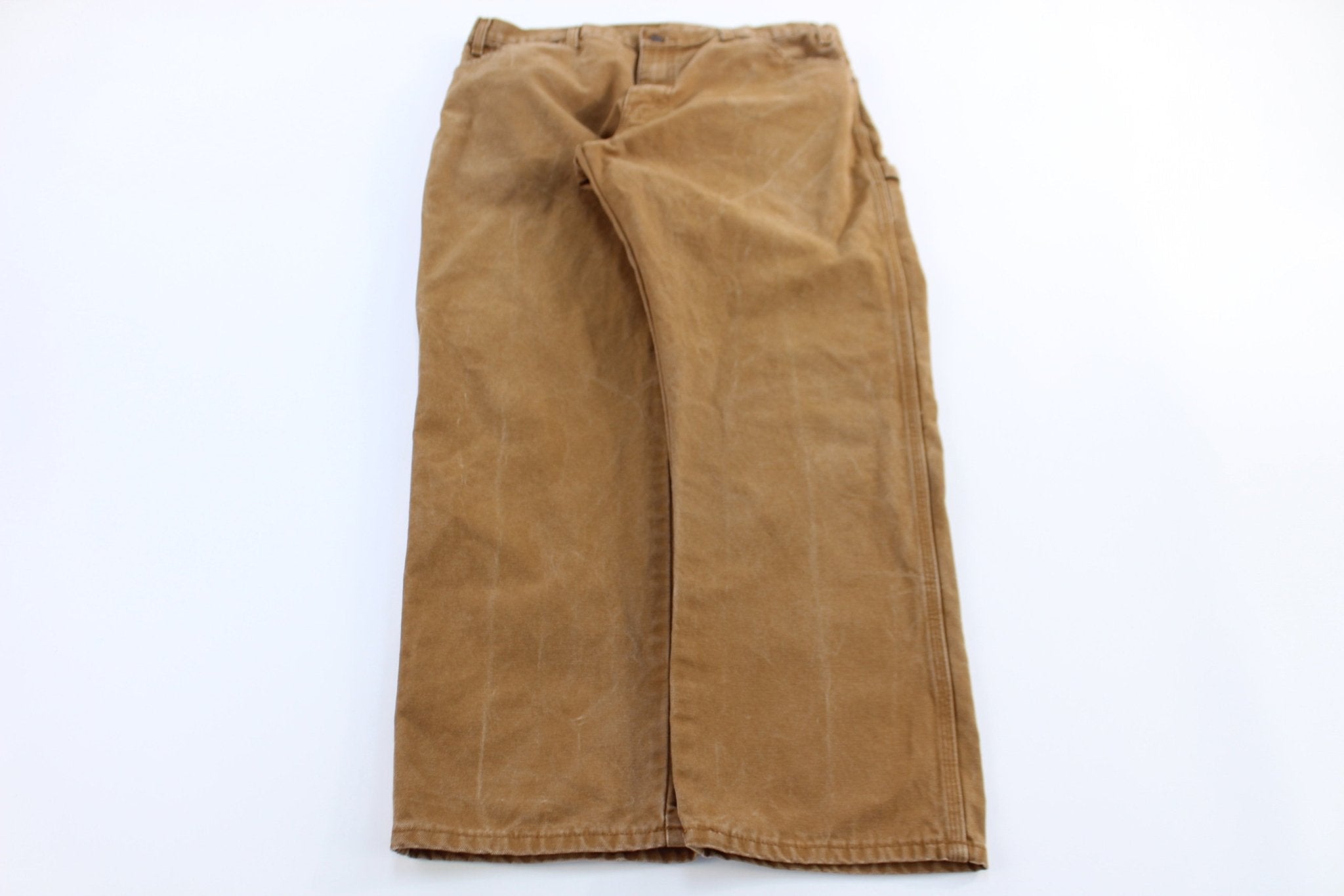 Dickies Logo Patch Tan Carpenter Pants - Pants/Shorts - Thrifted Threads