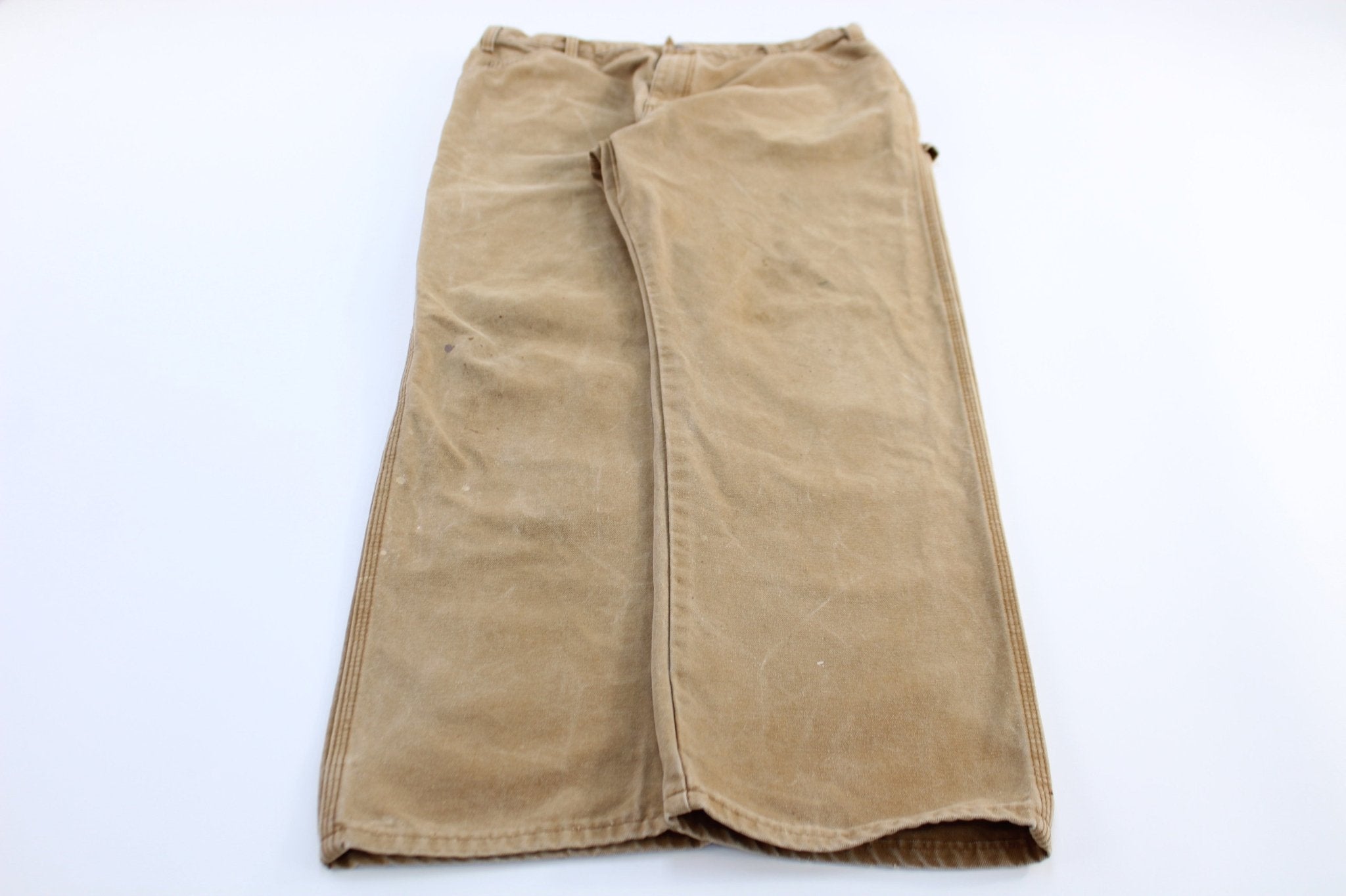 Dickie's Logo Patch Tan Carpenter Pants - Pants/Shorts - Thrifted Threads