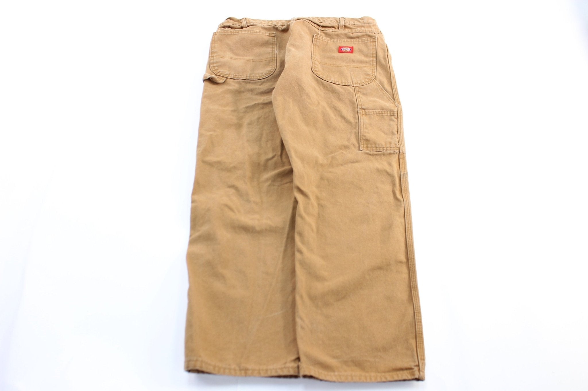 Dickie's Logo Patch Tan Carpenter Pants - Pants/Shorts - Thrifted Threads