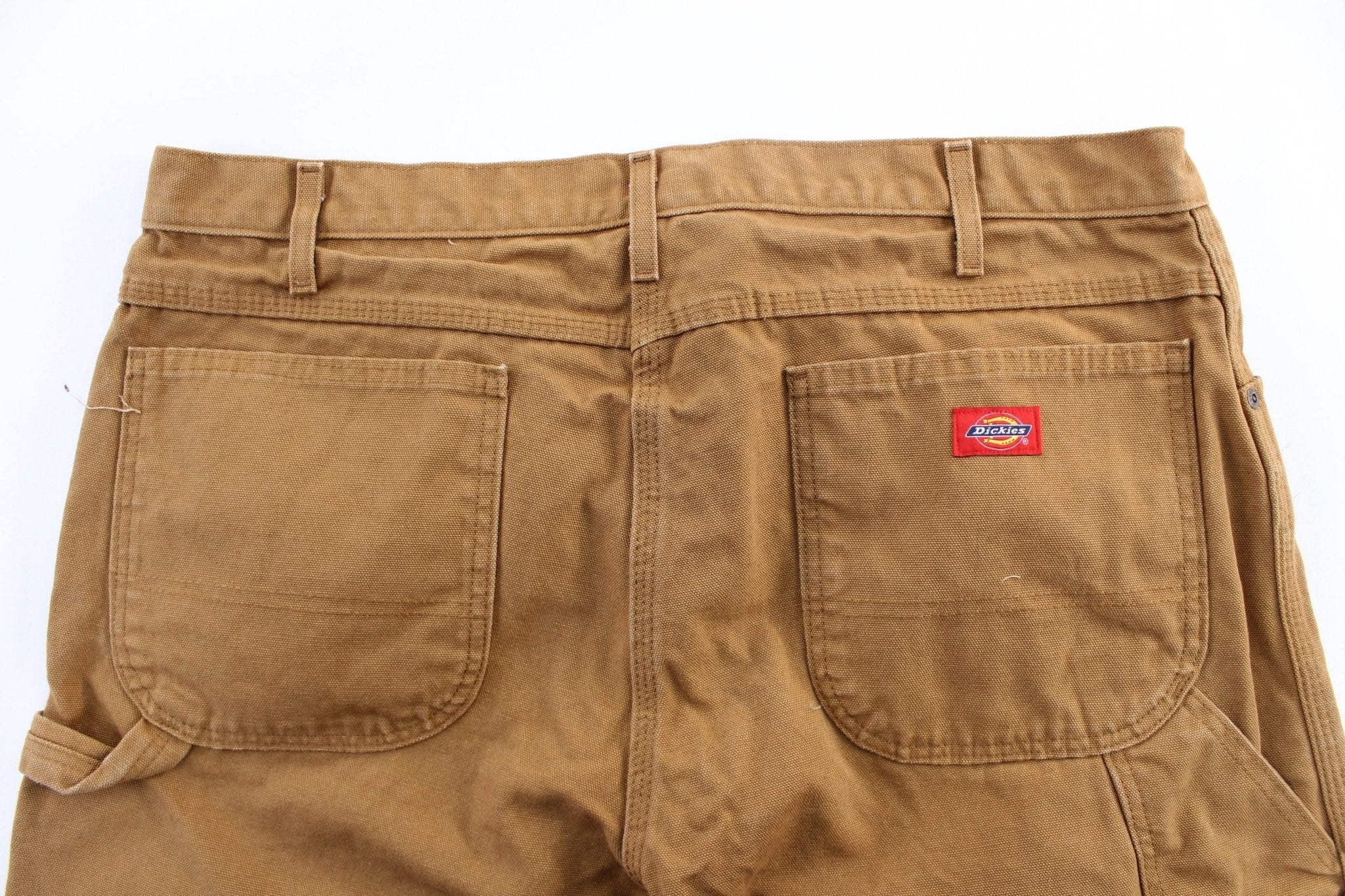 Dickie's Logo Patch Tan Carpenter Pants - Pants/Shorts - Thrifted Threads
