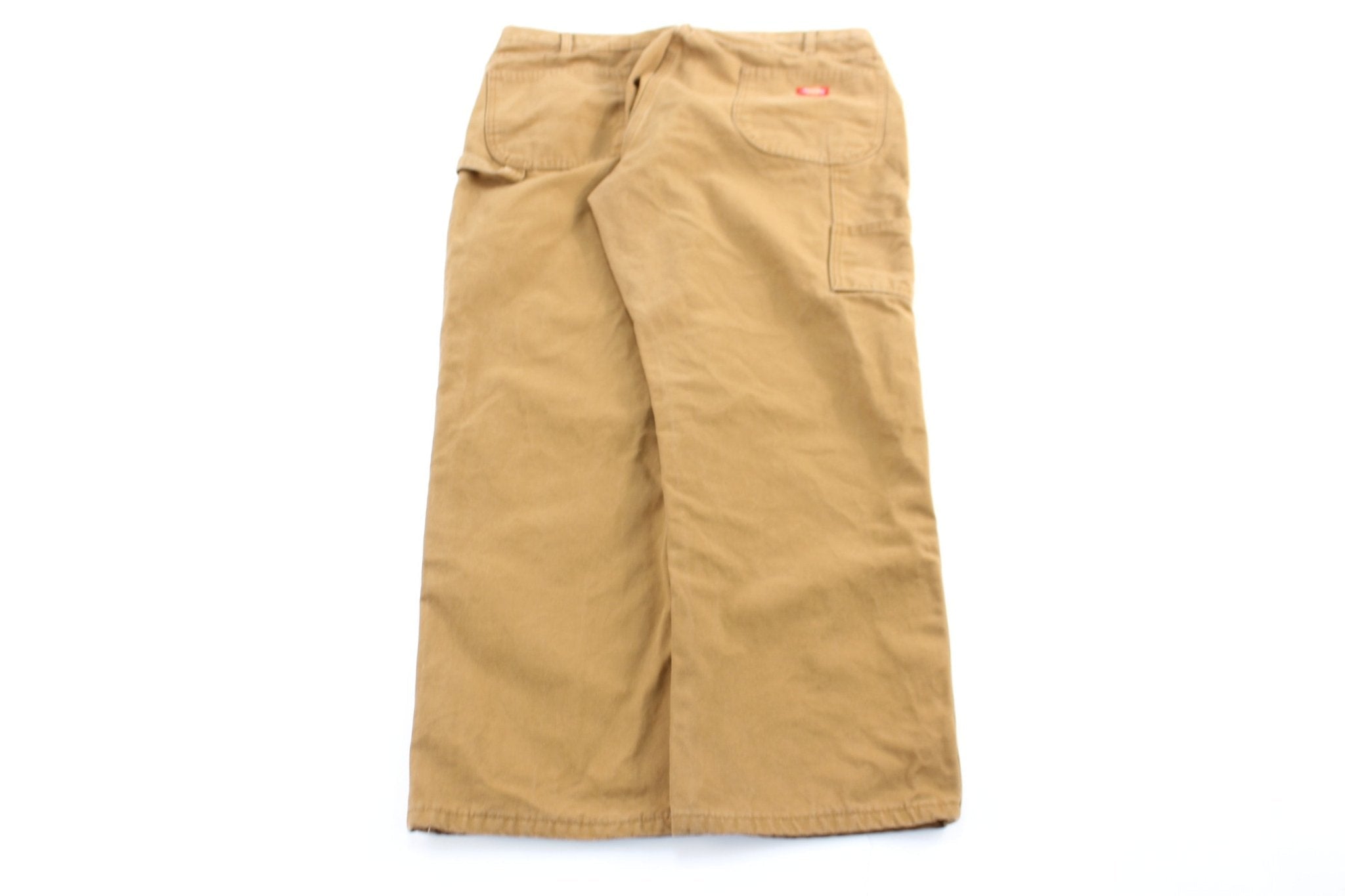 Dickie's Logo Patch Tan Carpenter Pants - Pants/Shorts - Thrifted Threads